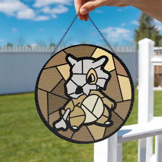 Charming Stained Glass Suncatcher - Cute Dinosaur Design For Home Decor - Image 4
