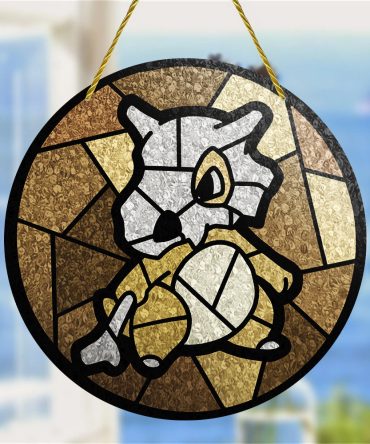 Charming Stained Glass Suncatcher - Cute Dinosaur Design For Home Decor