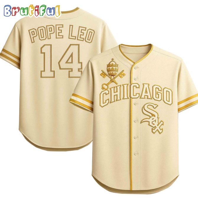 Vintage Chicago Jersey - Custom Pope Leo 14 Design For Fans - Limited Edition