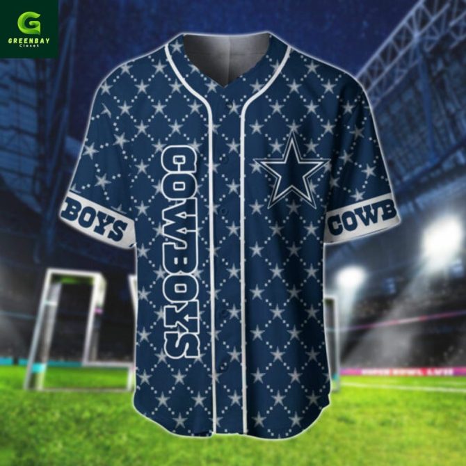 Custom Cowboys Jersey - Personalize Name & Number , Perfect Gift For Fans! - Image 2