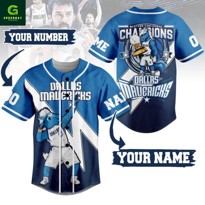 Custom Dallas Mavericks Jersey - Personalize Name & Number - Unique Fan Gear!