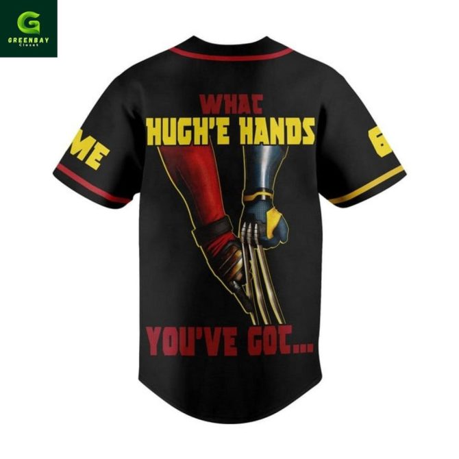 Deadpool & Wolverine Baseball Jersey - Cool Superhero Design For Fans - Unisex & Breathable Shirt - Image 2