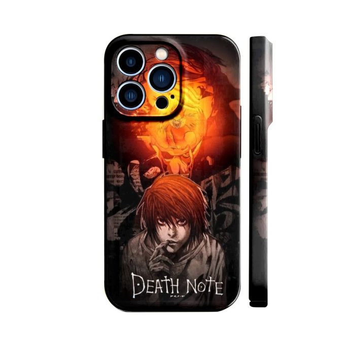 Stylish Death Note Anime Iphone Case - Protective & Eye-Catching Design For Fans - Image 2