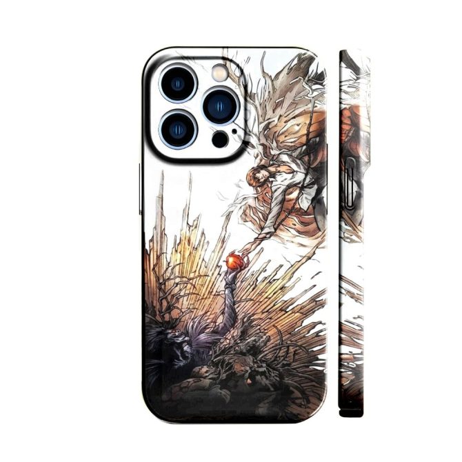 Stylish Anime Iphone Case - Epic Battle Art Design - Protective & Durable Cover - Image 2