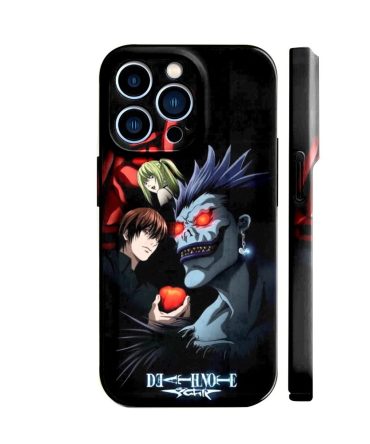 Anime-Inspired Phone Case - Dark Fantasy Design For Iphone - Durable & Stylish
