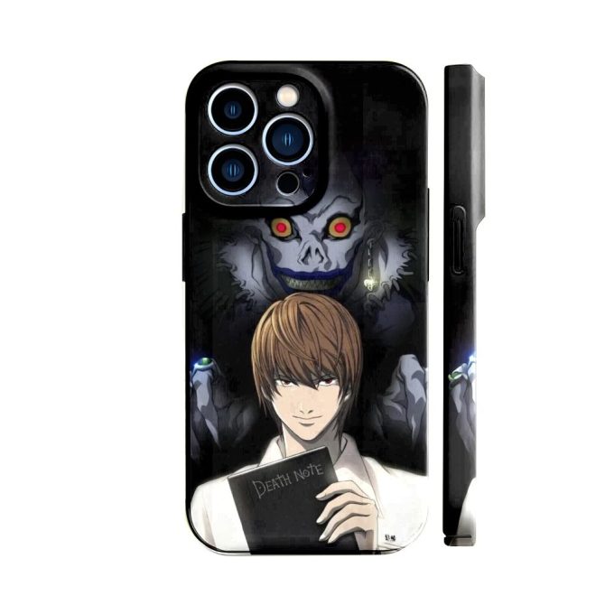 Anime-Inspired Iphone Case - Stylish Protection With Dark Fantasy Design