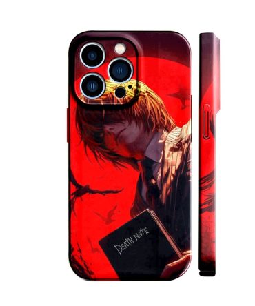 Anime-Inspired Phone Case – Vibrant Red Design For Iphone 14 Pro Max