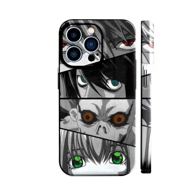 Anime Eyes Iphone Case - Shockproof Cover For Iphone 13/14 Pro Max - Stylish Protective Design - Image 2