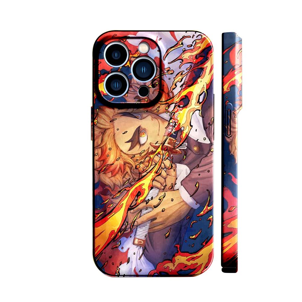 Vibrant Anime Art Iphone Case - Shockproof & Stylish Design For Fans