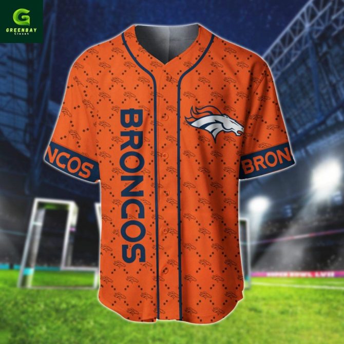 Custom Broncos Baseball Jersey - Add Your Name & Number - Perfect Gift! - Image 2