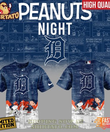 Limited Edition Peanuts Night Baseball Jersey - High Quality, Fast Delivery!