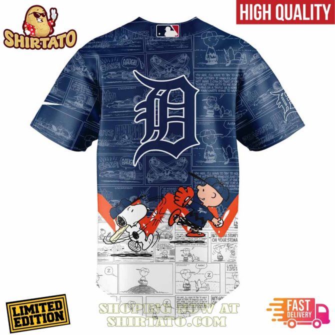 Limited Edition Peanuts Night Baseball Jersey - High Quality, Fast Delivery! - Image 3