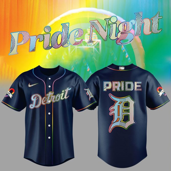 Limited Edition Pride Night Detroit Jersey – Celebrate In Style 🌈