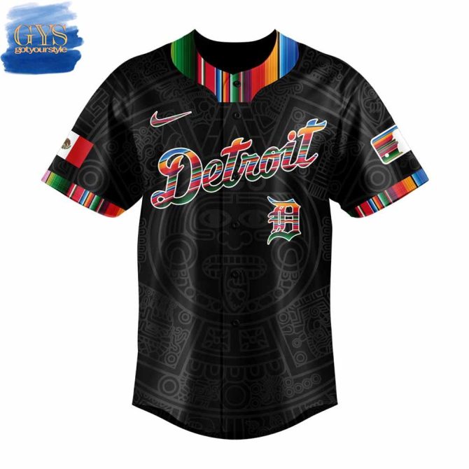 Detroit Heritage Night Jersey - Limited Edition Mexican Design, Celebrate In Style! - Image 2