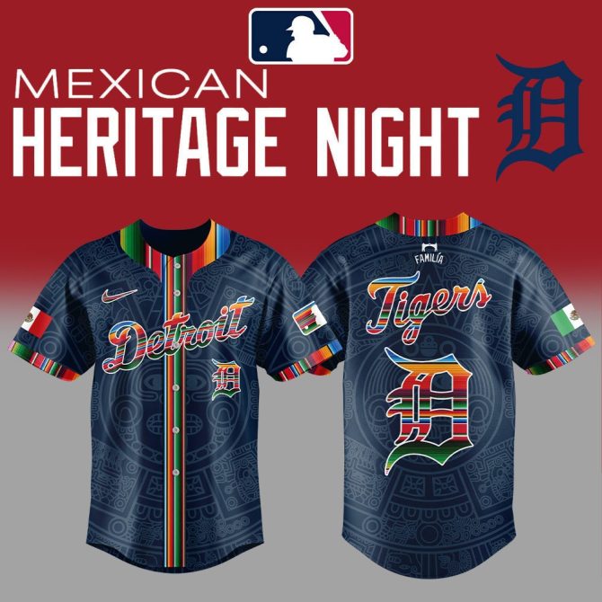 Detroit Tigers Mexican Heritage Night Jersey – Limited Edition Mlb Apparel