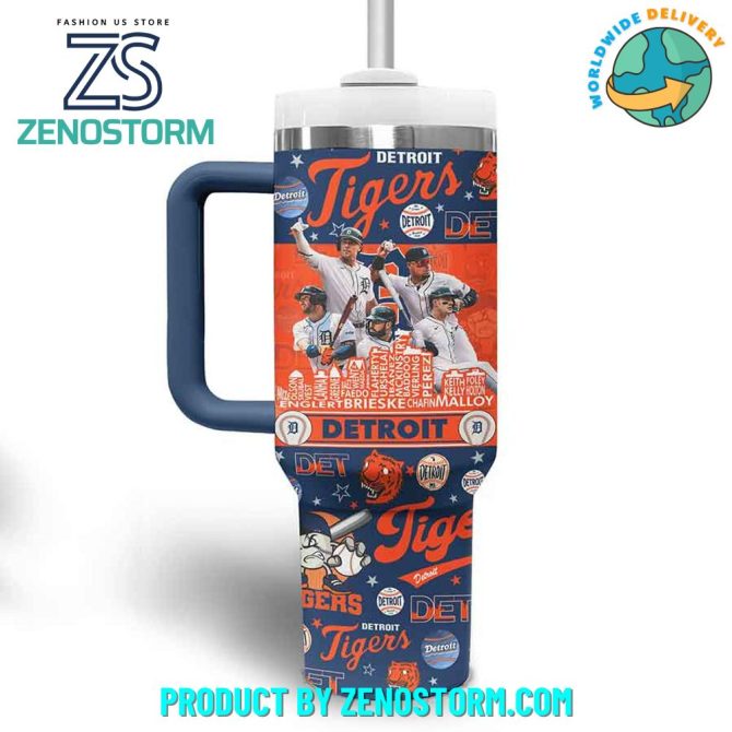 Detroit Tigers Baseball Tumbler Mug - Vibrant Design, Perfect Gift For Fans - 20Oz Stainless Steel Travel Cup - Image 3