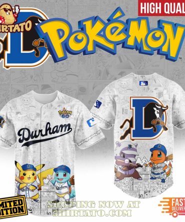 Limited Edition Pokémon Baseball Jersey - High Quality & Fast Delivery!