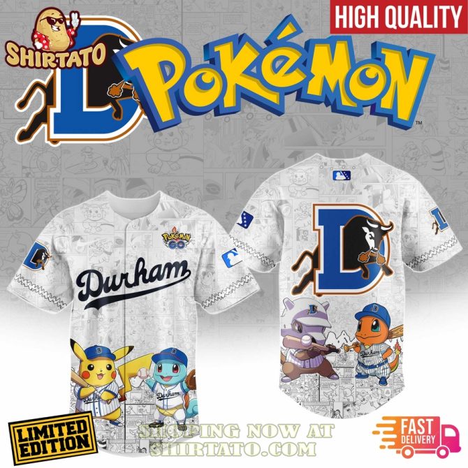 Limited Edition Pokémon Baseball Jersey - High Quality & Fast Delivery!