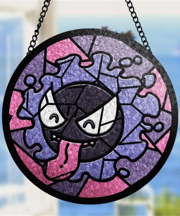 Vibrant Stained Glass Art - Unique Hanging Decor For Home Or Office