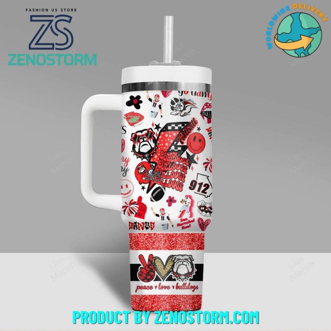 Georgia Bulldogs Tumbler Mug - Stylish, Durable & Perfect For Fans , Free Shipping - Image 3