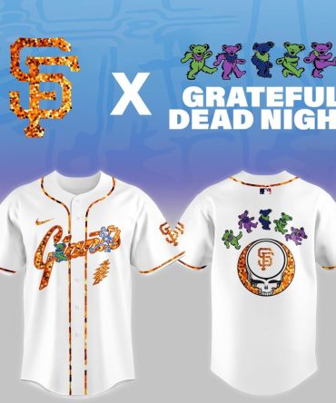 Limited Edition Giants Grateful Dead Night Jersey – Celebrate In Style!