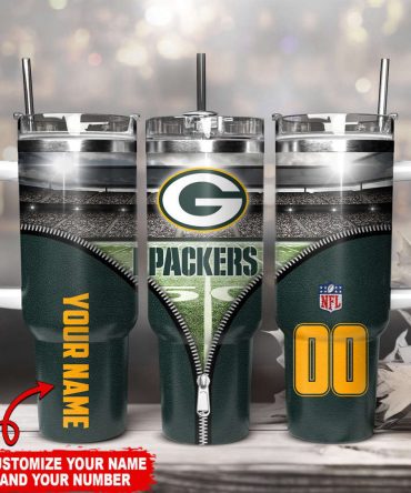 Custom Nfl Team Tumbler With Your Name & Number - Perfect Gift For Football Fans!