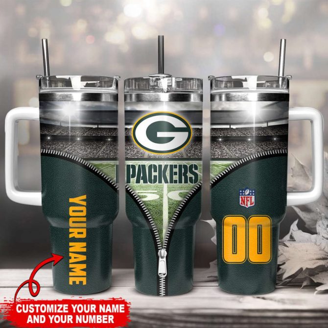 Custom Nfl Team Tumbler With Your Name & Number - Perfect Gift For Football Fans!