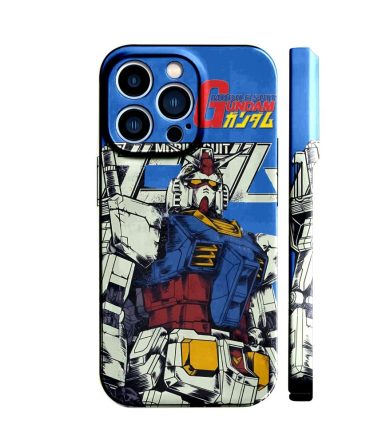 Stylish Gundam Iphone Case - Durable, Vibrant Design For Fans - Protect & Showcase Your Phone!