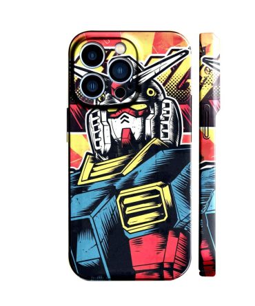 Vibrant Robot Armor Iphone Case - Durable, Stylish Design For Tech Lovers