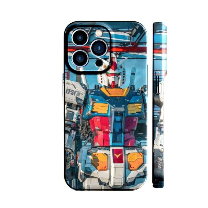 Vibrant Robot Design Phone Case - Durable, Stylish Protection For Your Device