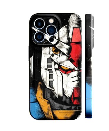 Stylish Robot Warrior Phone Case For Iphone 13 Pro - Durable, Sleek Design