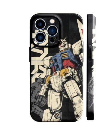 Stylish Robot Warrior Iphone Case - Durable & Eye-Catching Design For Tech Lovers