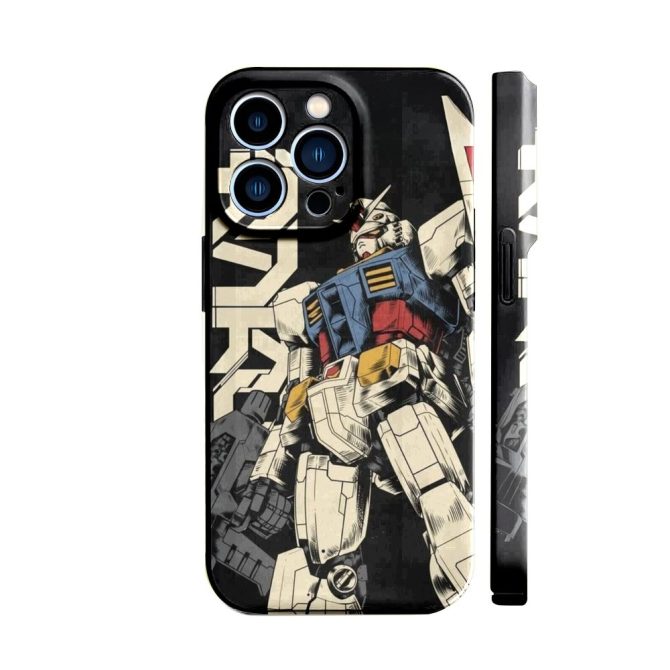 Stylish Robot Warrior Iphone Case - Durable & Eye-Catching Design For Tech Lovers - Image 2