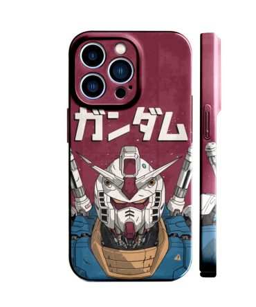 Anime Robot Design Phone Case – Durable, Stylish Cover For Fans