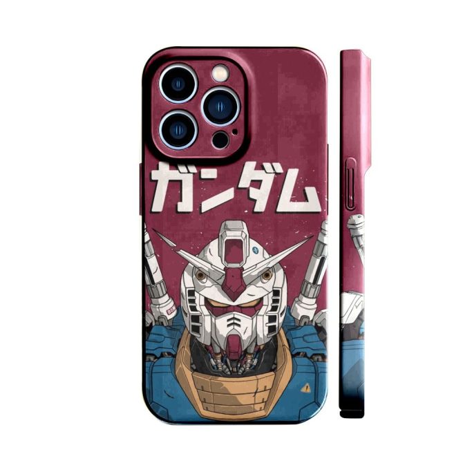 Anime Robot Design Phone Case – Durable, Stylish Cover For Fans