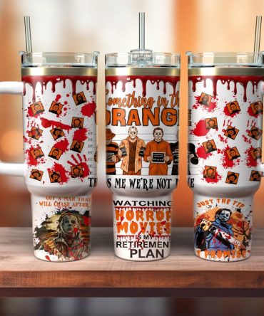 Get Spooky With Our Horror Movie-Themed Insulated Tumbler – Perfect For Thrill Seekers!