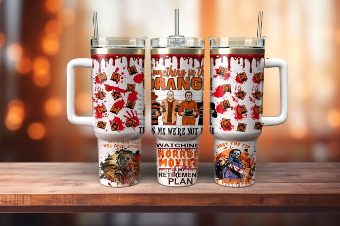 Get Spooky With Our Horror Movie-Themed Insulated Tumbler – Perfect For Thrill Seekers!