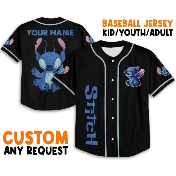 Custom Stitch Baseball Jersey For Kids/Youth/Adults - Personalize With Any Name!