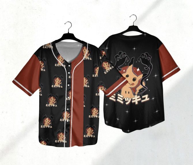 Trendy Anime-Inspired Baseball Jersey – Unique Design, Perfect Gift!