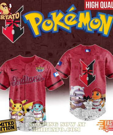 Limited Edition Pokémon Baseball Jersey – High Quality, Fast Delivery
