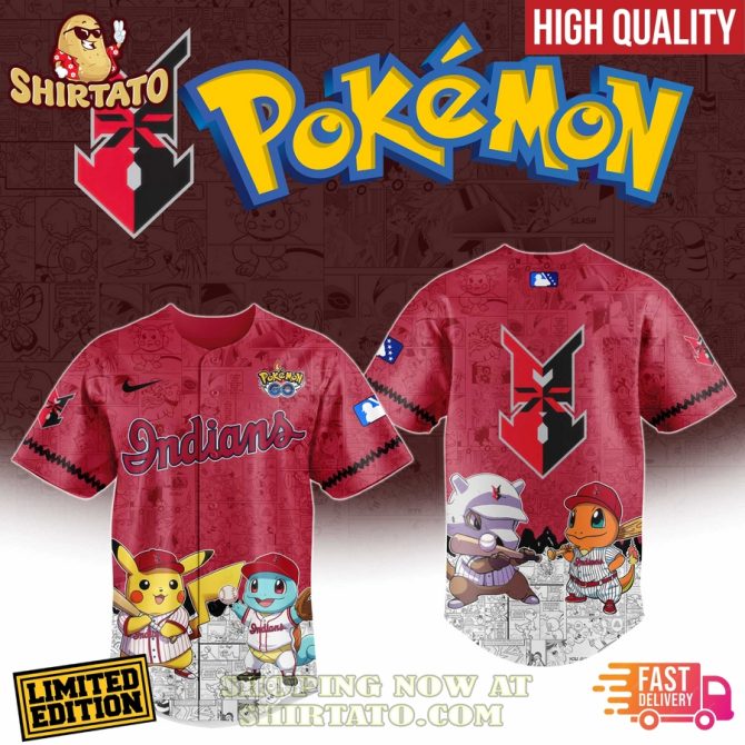 Limited Edition Pokémon Baseball Jersey – High Quality, Fast Delivery
