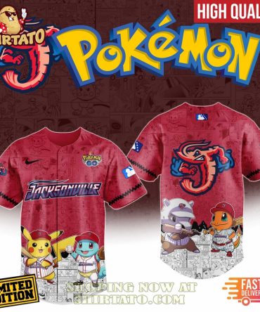 Limited Edition Pokémon Baseball Jersey - High Quality, Fast Delivery