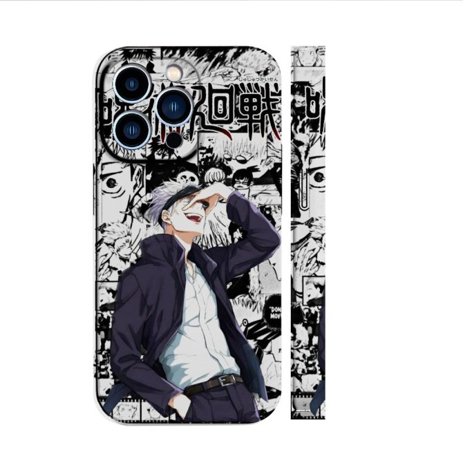 Anime Character Phone Case - Stylish & Durable Cover For Iphone 14/13/12/11 Pro - Unique Manga Design - Image 2