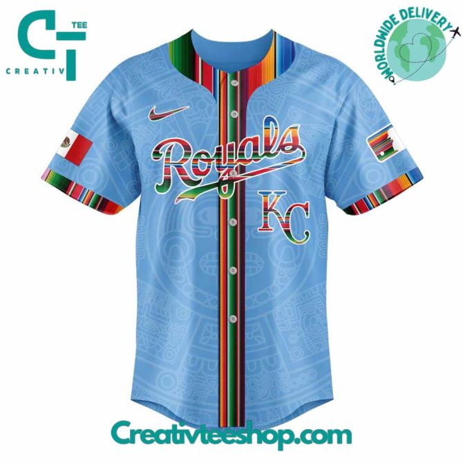Customizable Kc Royals Mexican Heritage Night Jersey - Unique Design, Worldwide Shipping! - Image 2