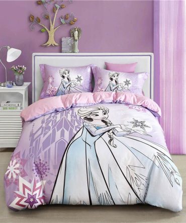 Enchanting Princess Theme Bedding Set - Kids' Twin Comforter & Pillowcases - Soft & Cozy