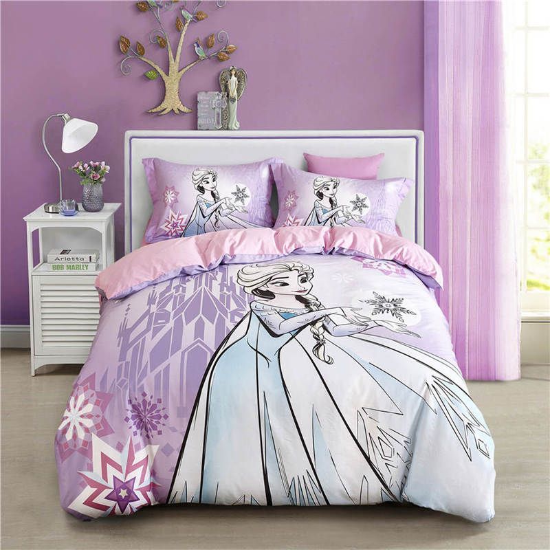 Enchanting Princess Theme Bedding Set - Kids' Twin Comforter & Pillowcases - Soft & Cozy