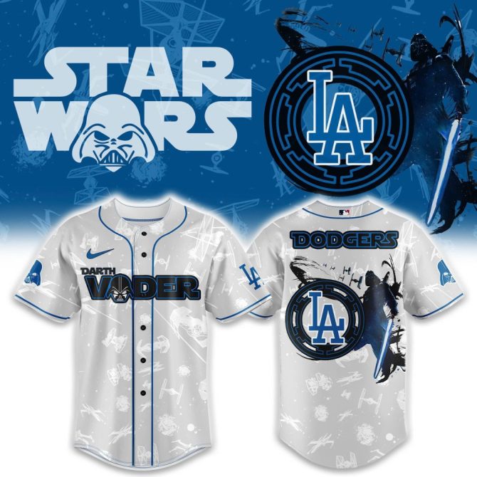 Darth Vader La Dodgers Jersey – Limited Edition Star Wars Apparel