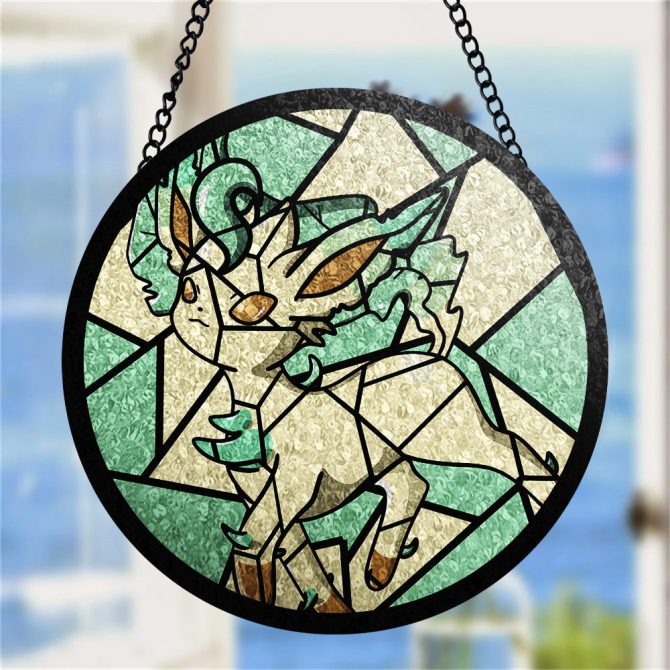 Elegant Stained Glass Suncatcher With Whimsical Animal Design - Perfect For Home Decor - Image 4