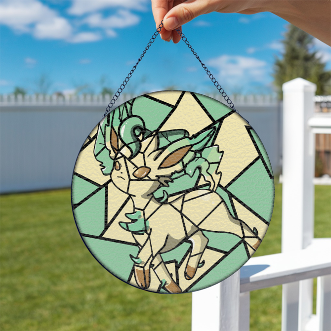 Elegant Stained Glass Suncatcher With Whimsical Animal Design - Perfect For Home Decor - Image 2