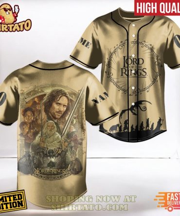 Limited Edition Lord Of The Rings Baseball Jersey - High Quality, Fast Delivery